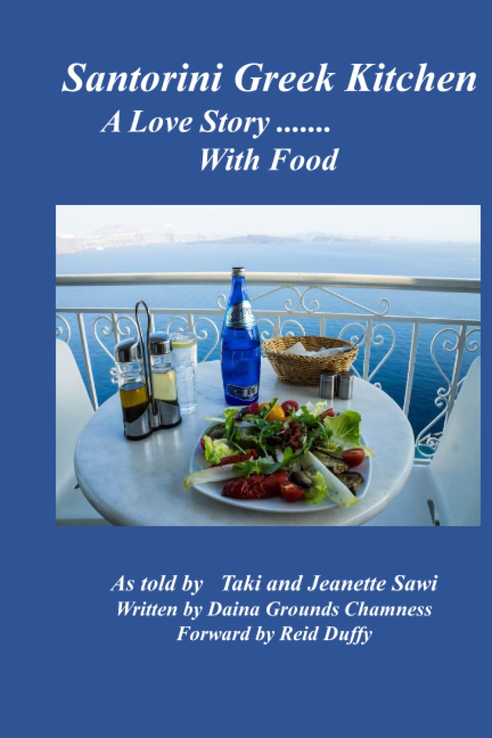 Santorini Greek Kitchen A Love Story with food by Daina Grounds