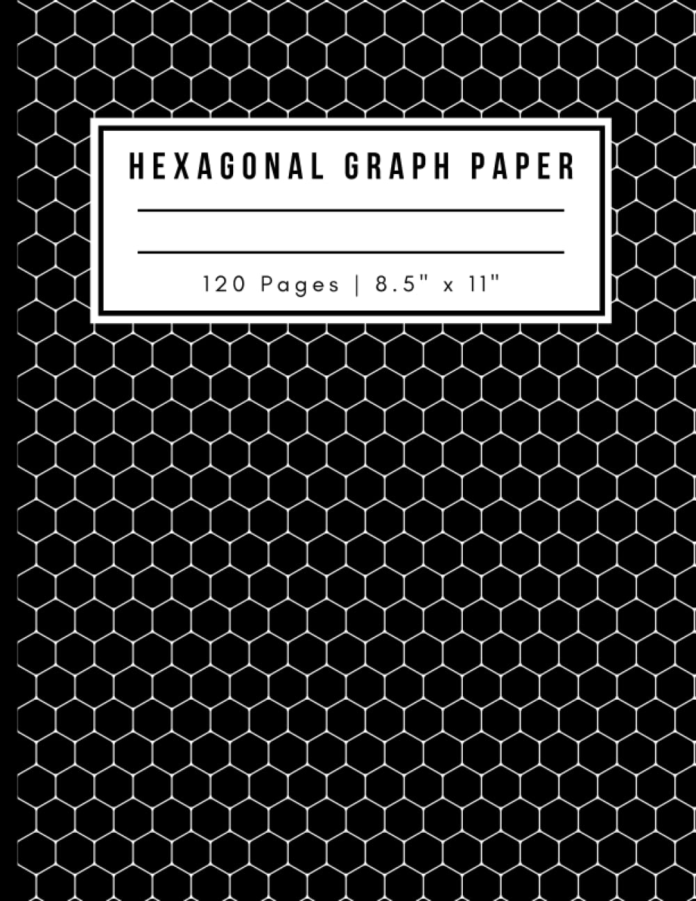 Hexagonal Graph Paper Organic Chemistry Notebook Hexagonal Graph