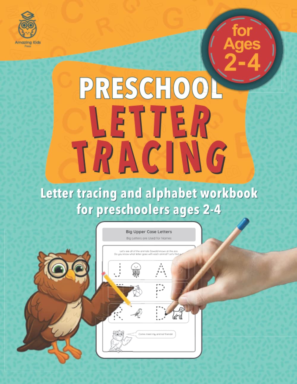Preschool Letter Tracing Letter tracing and alphabet workbook for