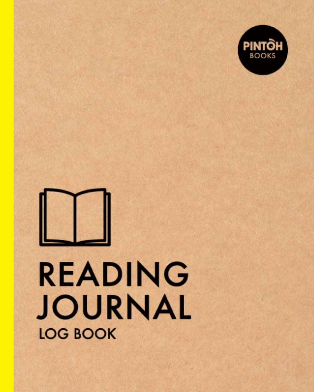 Reading Journal. Log Book. Simple and practical design. 170 pages