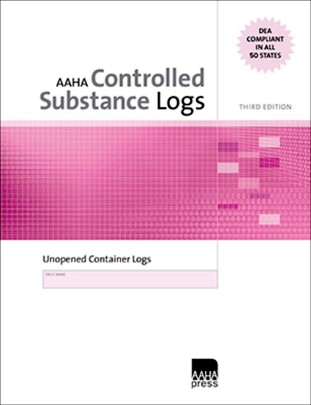 aaha-controlled-substance-unopened-container-logs-by-aaha-goodreads