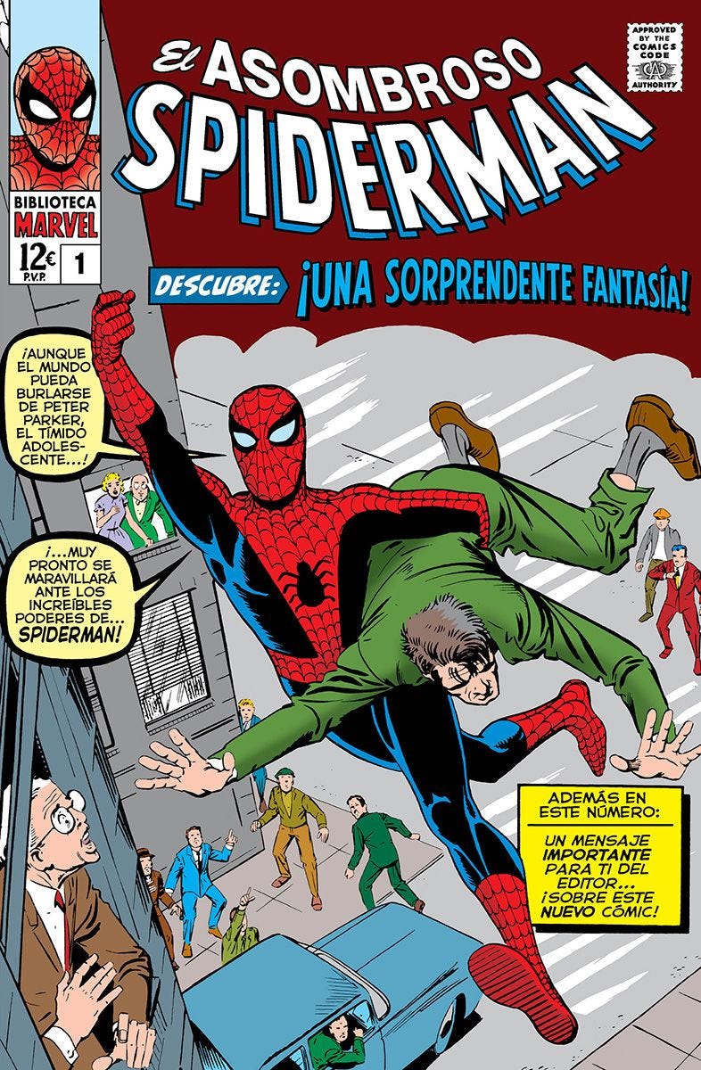 Biblioteca Marvel 4. El Asombroso Spiderman 1