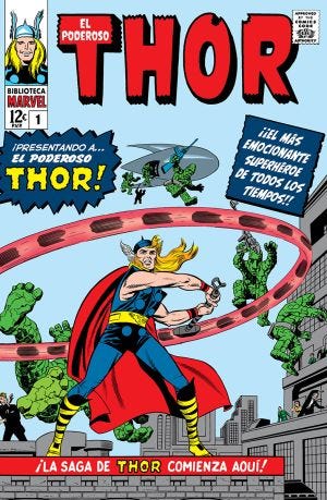Biblioteca Marvel 3 - El Poderoso Thor 1 - 1962-1963