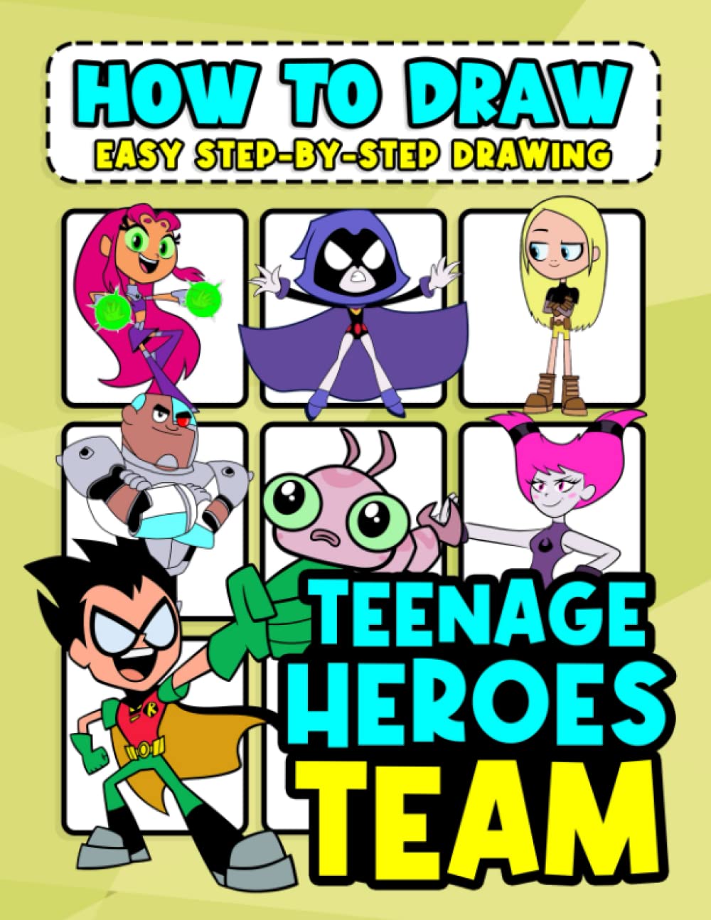 67 Easy Cartoon Drawing Step by Step Tutorials