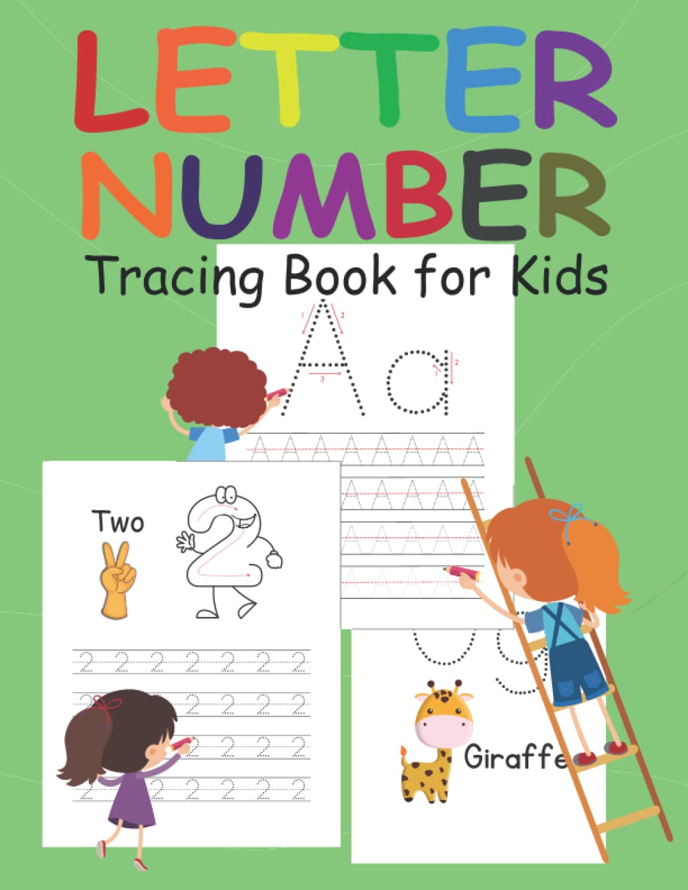 Letter Number Tracing Book for Kids Alphabet Handwriting Practice Workbook for Kids
