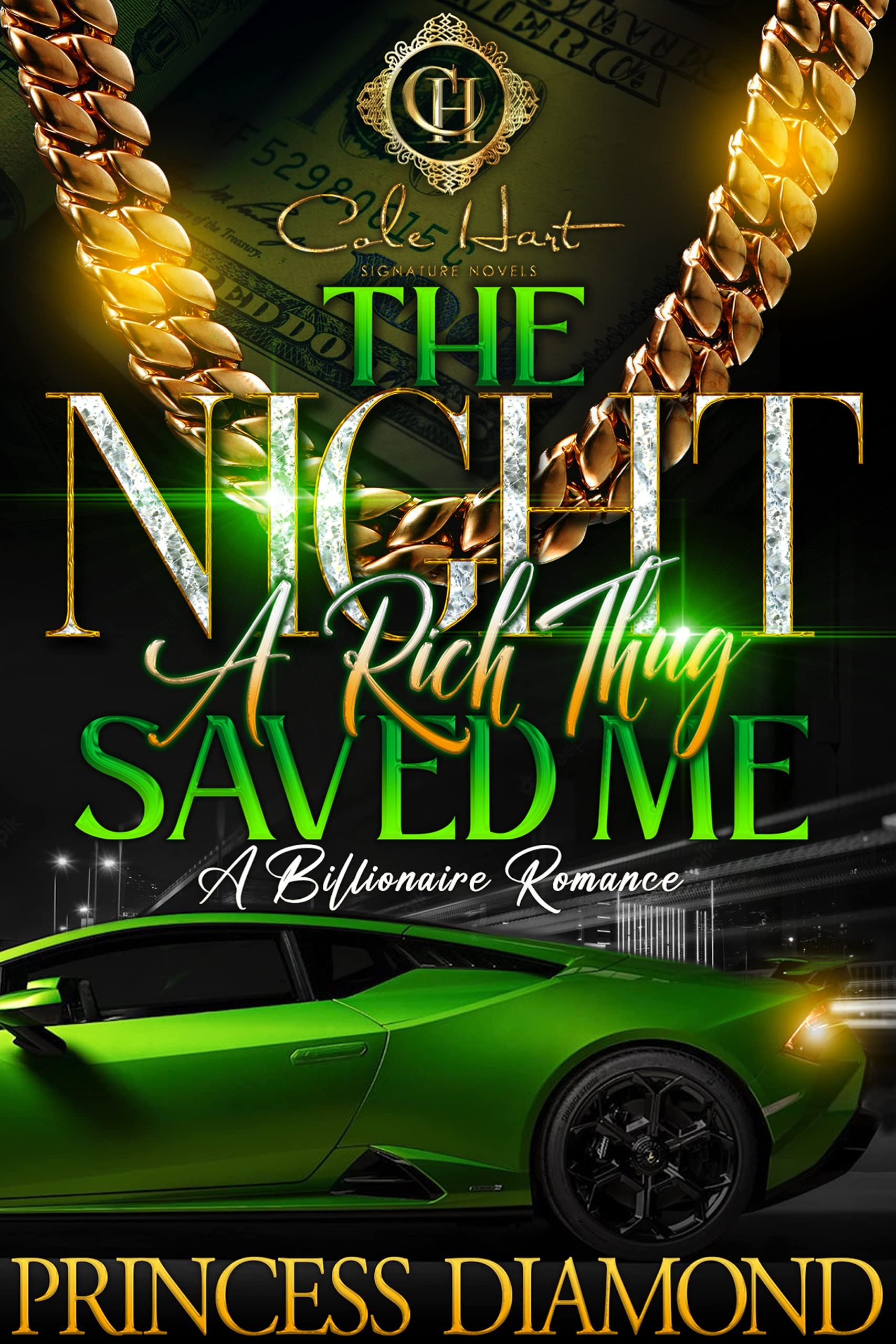 The Night a Rich Thug Saved Me book cover
