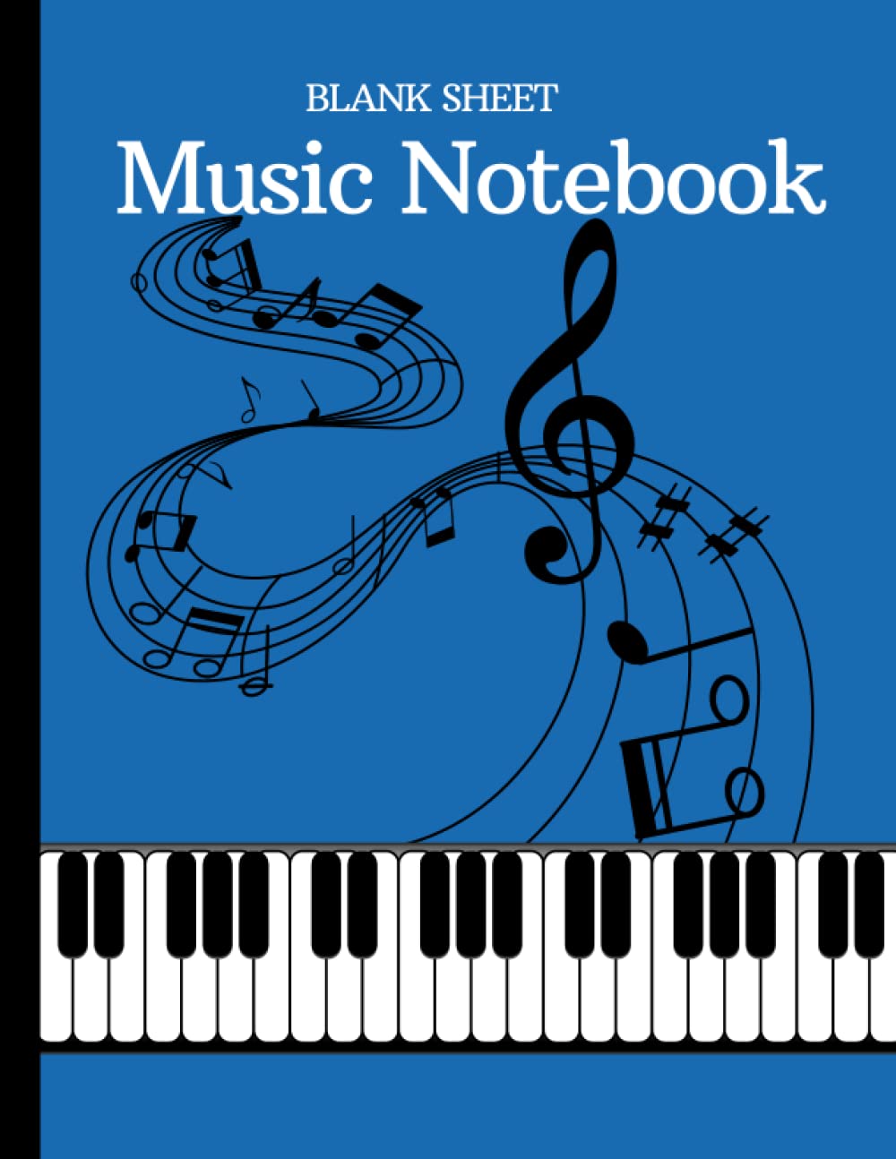 Blank Sheet Music Notebook Music Manuscript Paper 10 Staves per page