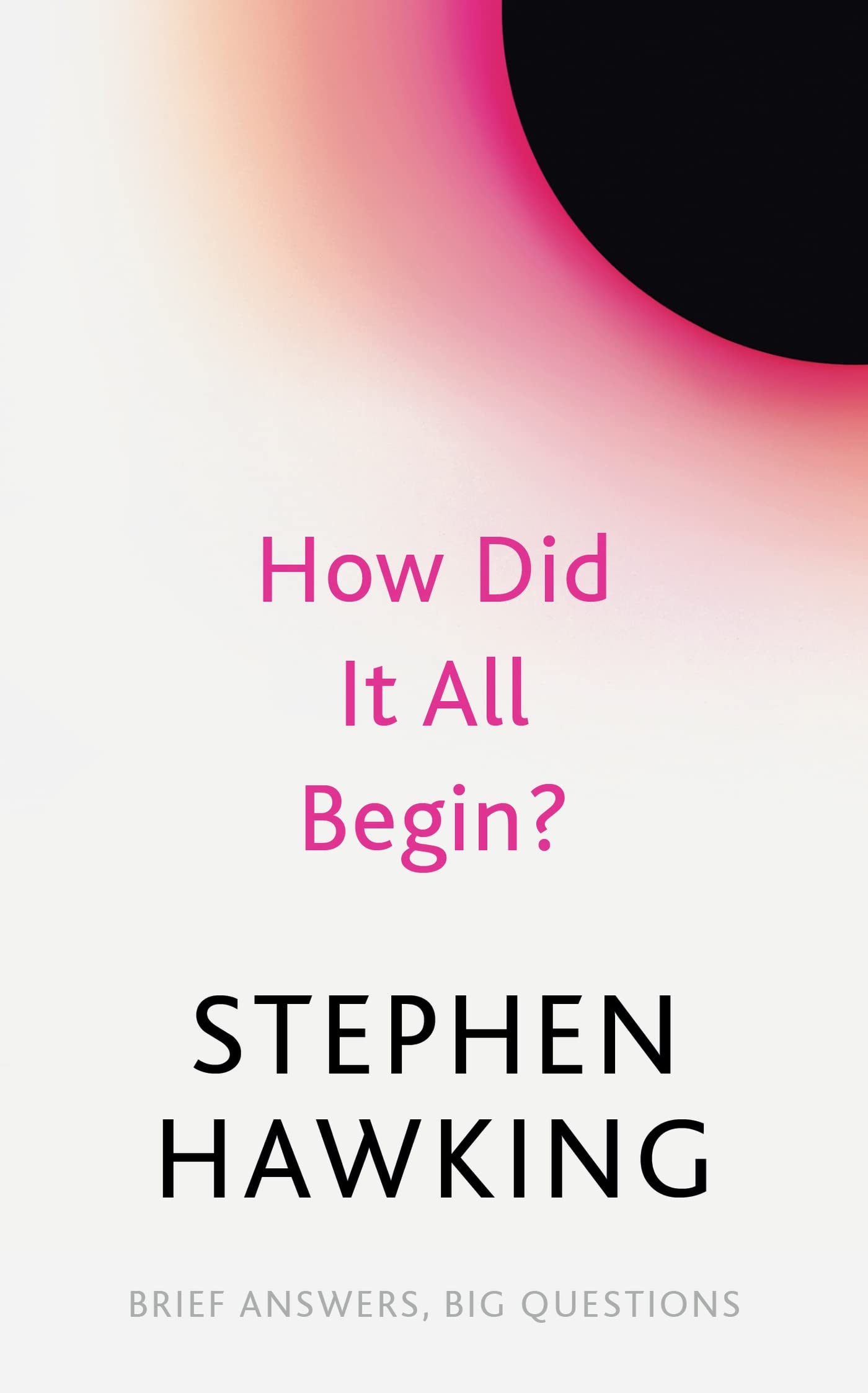 How Did It All Begin? book cover