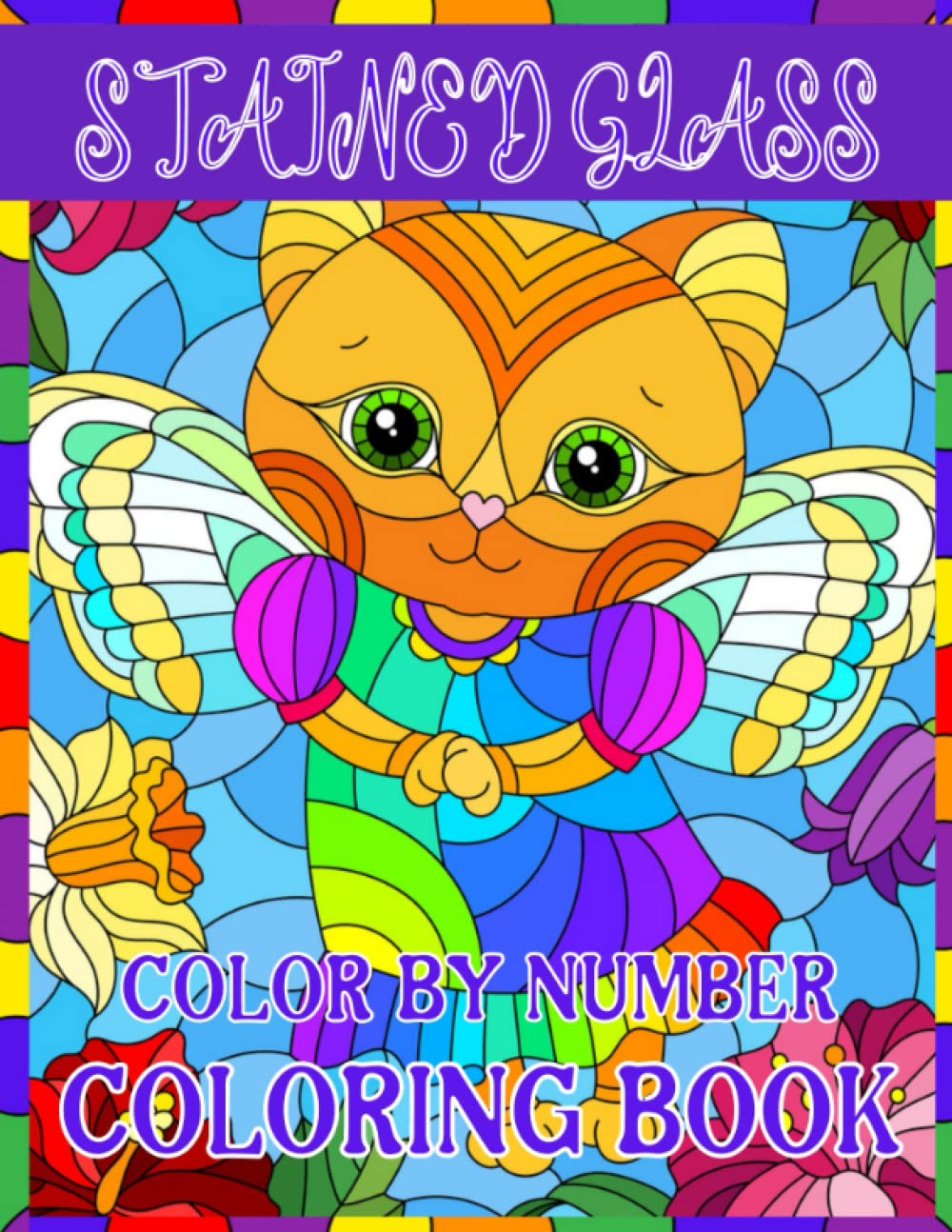 Stained Glass Color By Number Coloring Book by Mis sara Goodreads