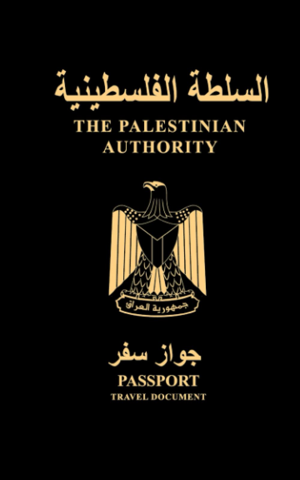 The Palestinian Authority Passport Travel Document: Notebook/Travel