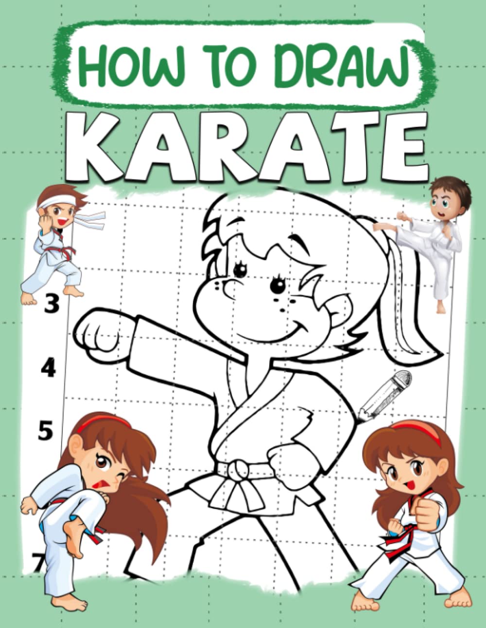 How To Draw Karate Learn To Draw Step By Step With Drawing Martial Art For Kids And Beginners