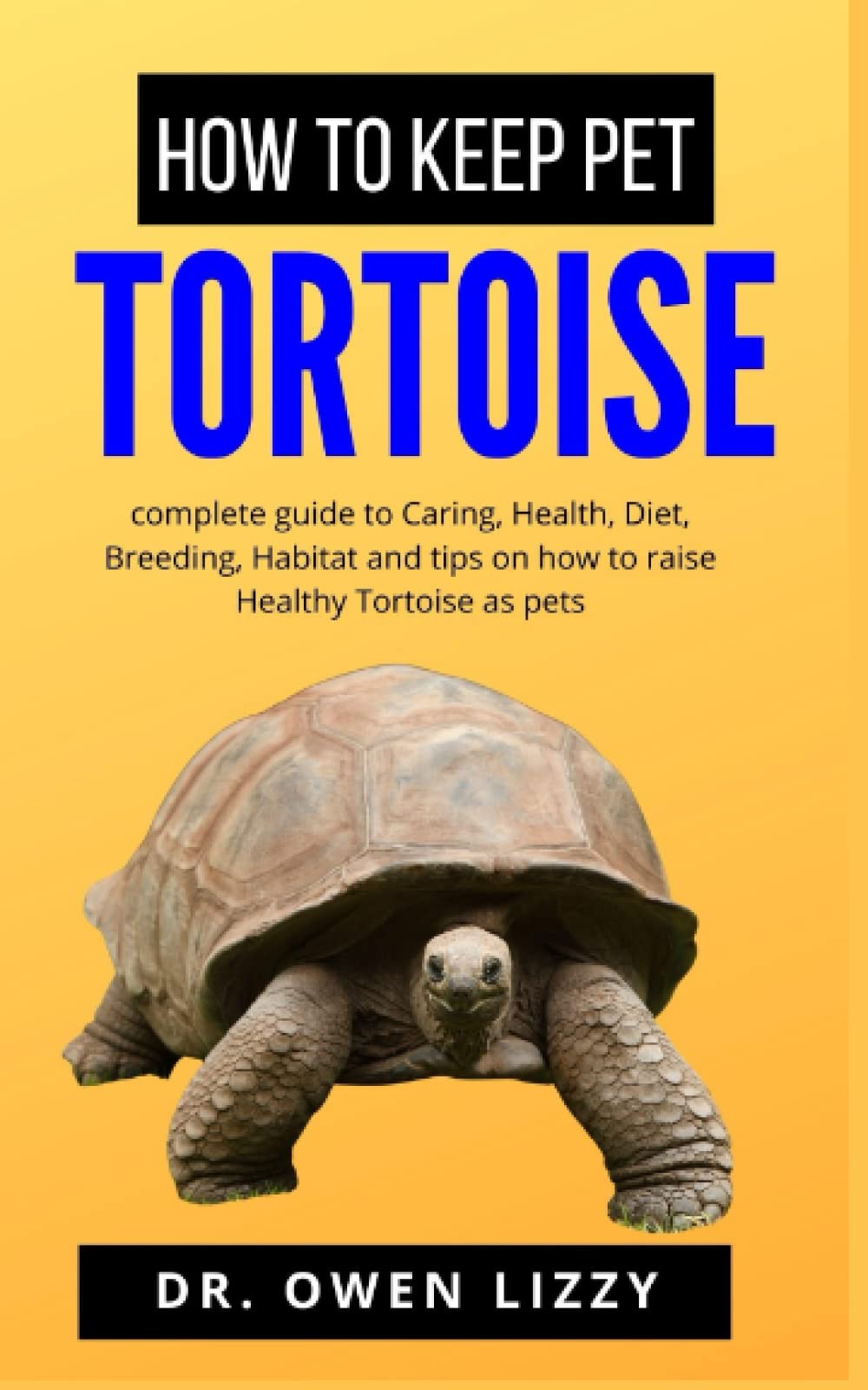 HOW TO KEEP PET TORTOISE complete guide to Caring, Health, Diet, Breeding, Habitat and tips on