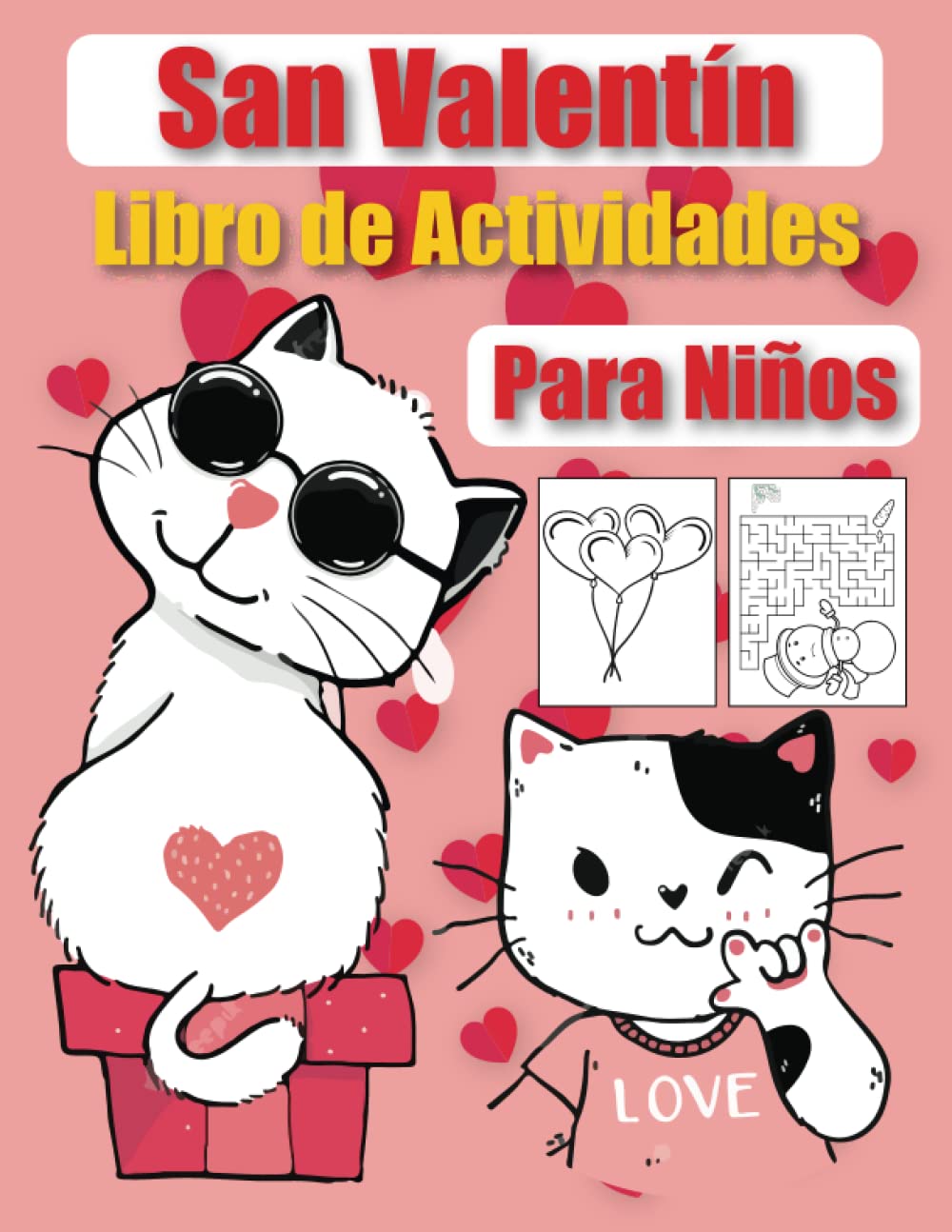 San Valent n Libro De Actividades Para Ni os Con M s De 50 Simp ticas 