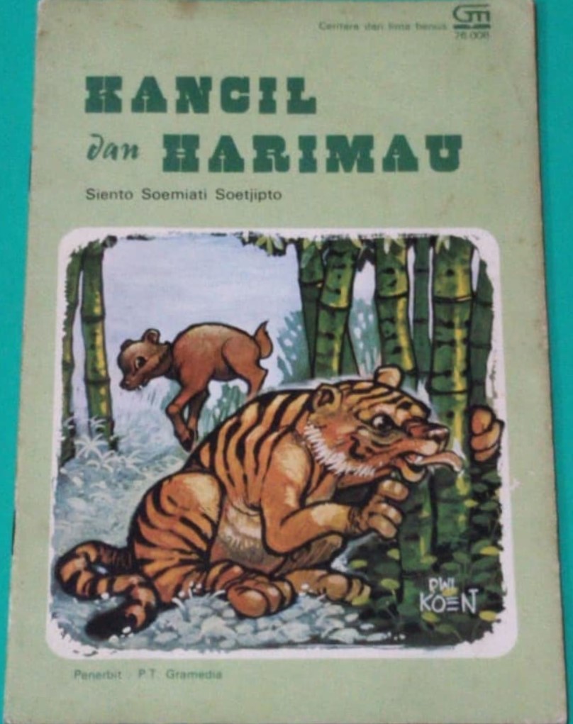 Kancil dan Harimau book cover