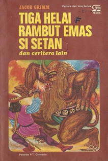 Tiga Helai Rambut Emas si Setan book cover
