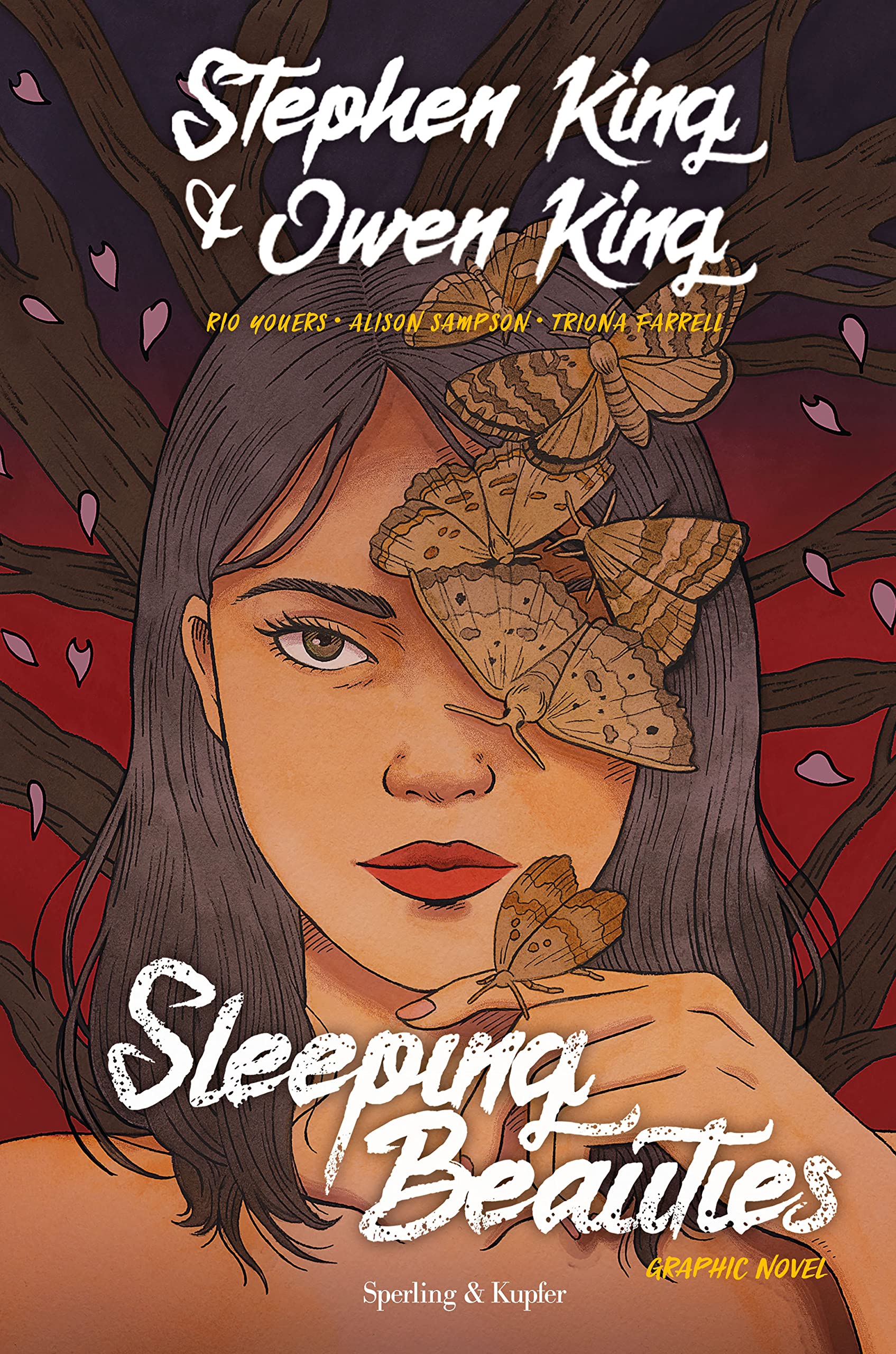 Sleeping Beauties. Graphic novel book cover