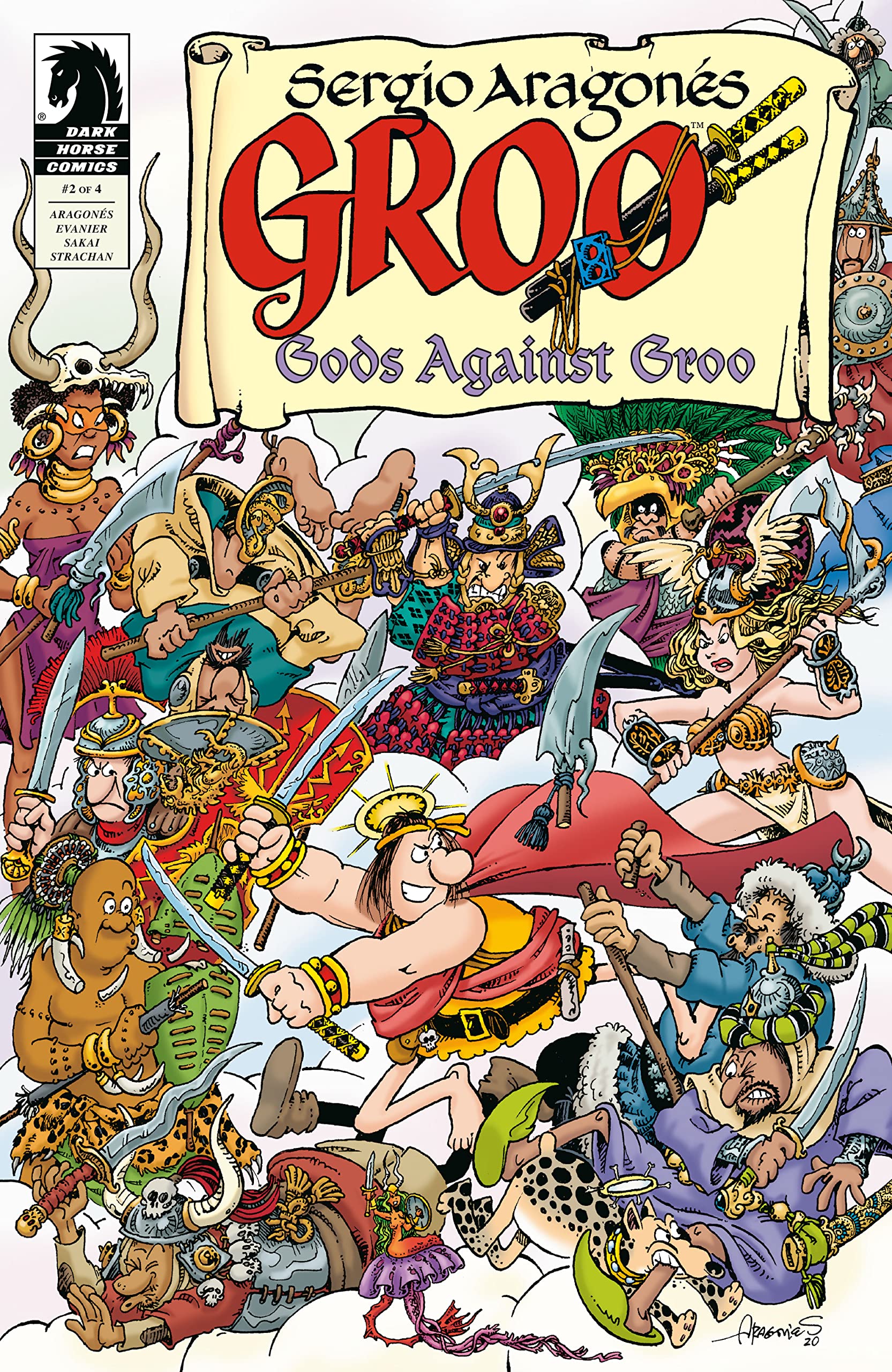 アメコミ　GROO: Fray of the Gods セルジオ・アラゴネス アメコミ GROO: Fray of the Gods セルジオ・アラゴネス