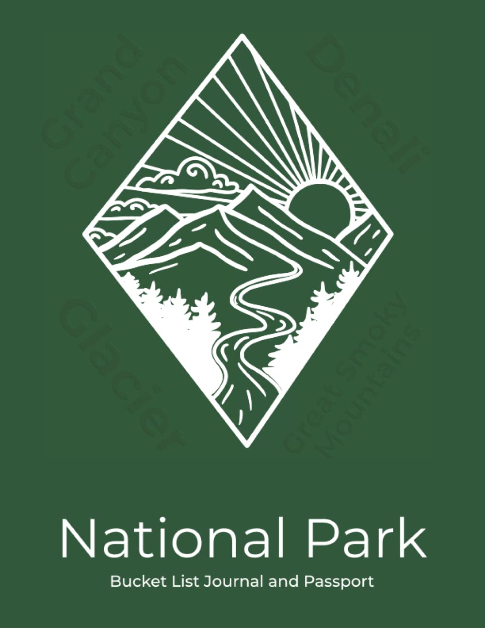 National Park Passport & Bucket List National Parks Book National