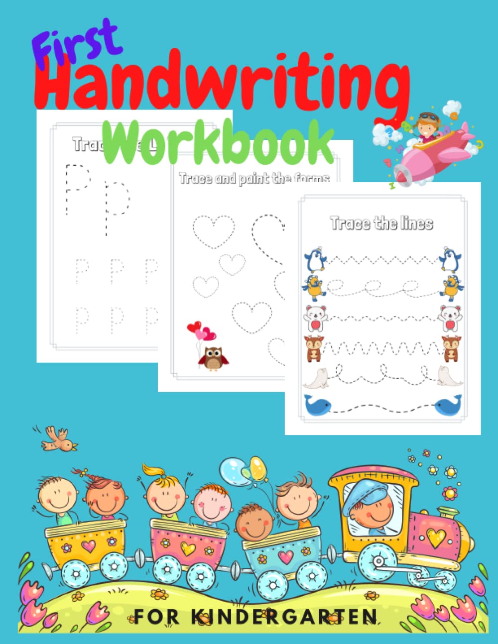 PreHandwriting Workbook for Kindergarten Prehandwriting book to