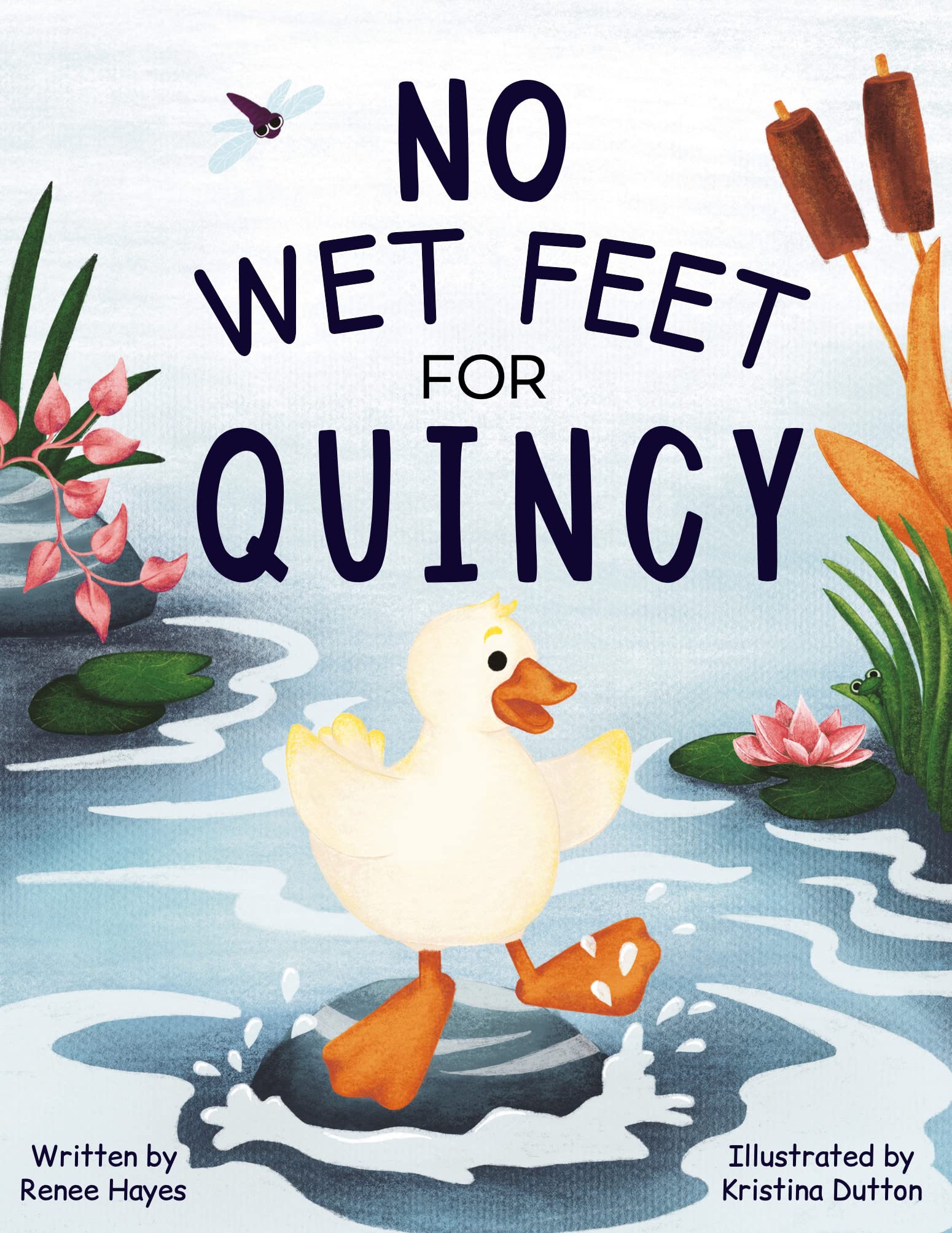 No Wet Feet for Quincy: A funny kids rhyming book about friendship and self-acceptance