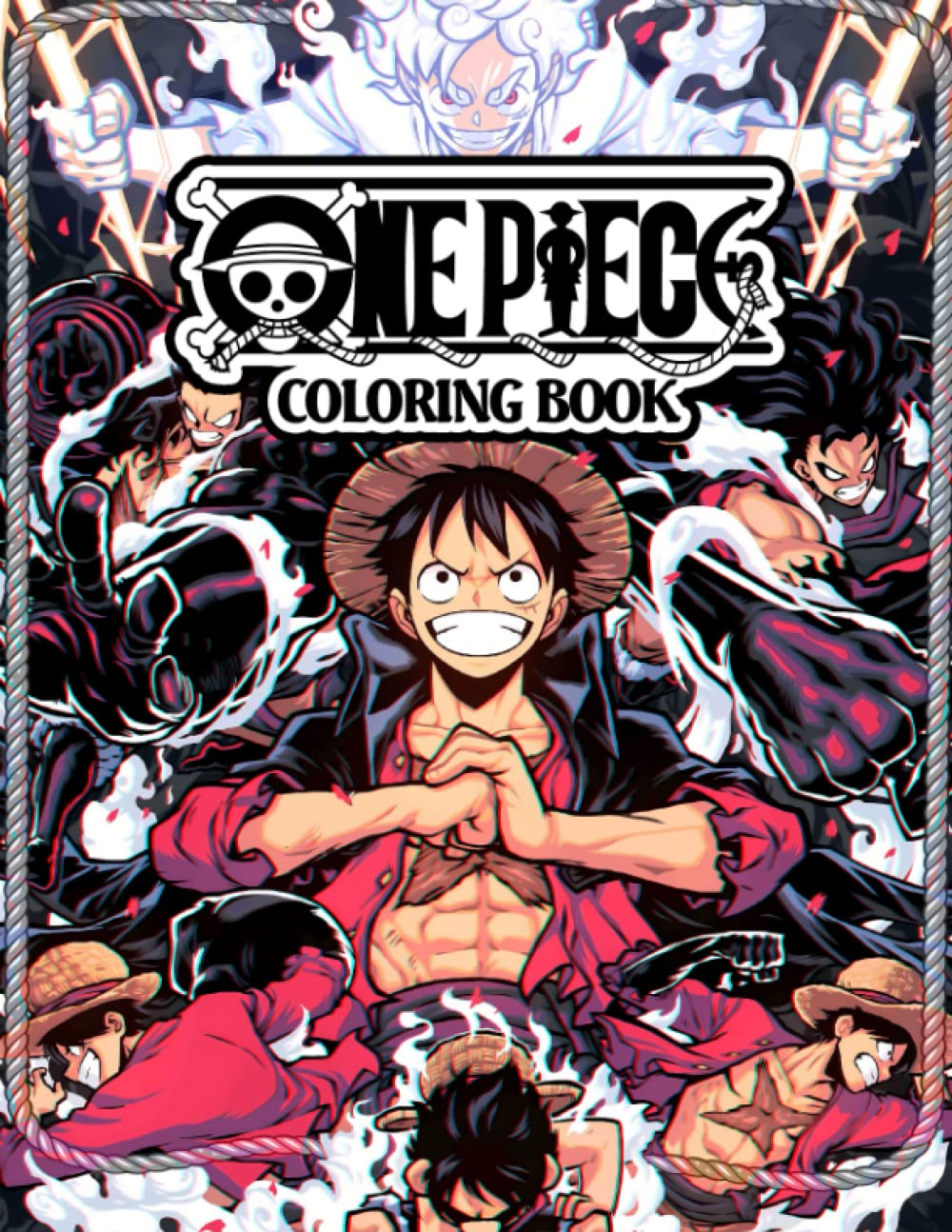 Anime Coloring Book For Kids: JUMBO, Toddlers Coloring Book With 30 ...