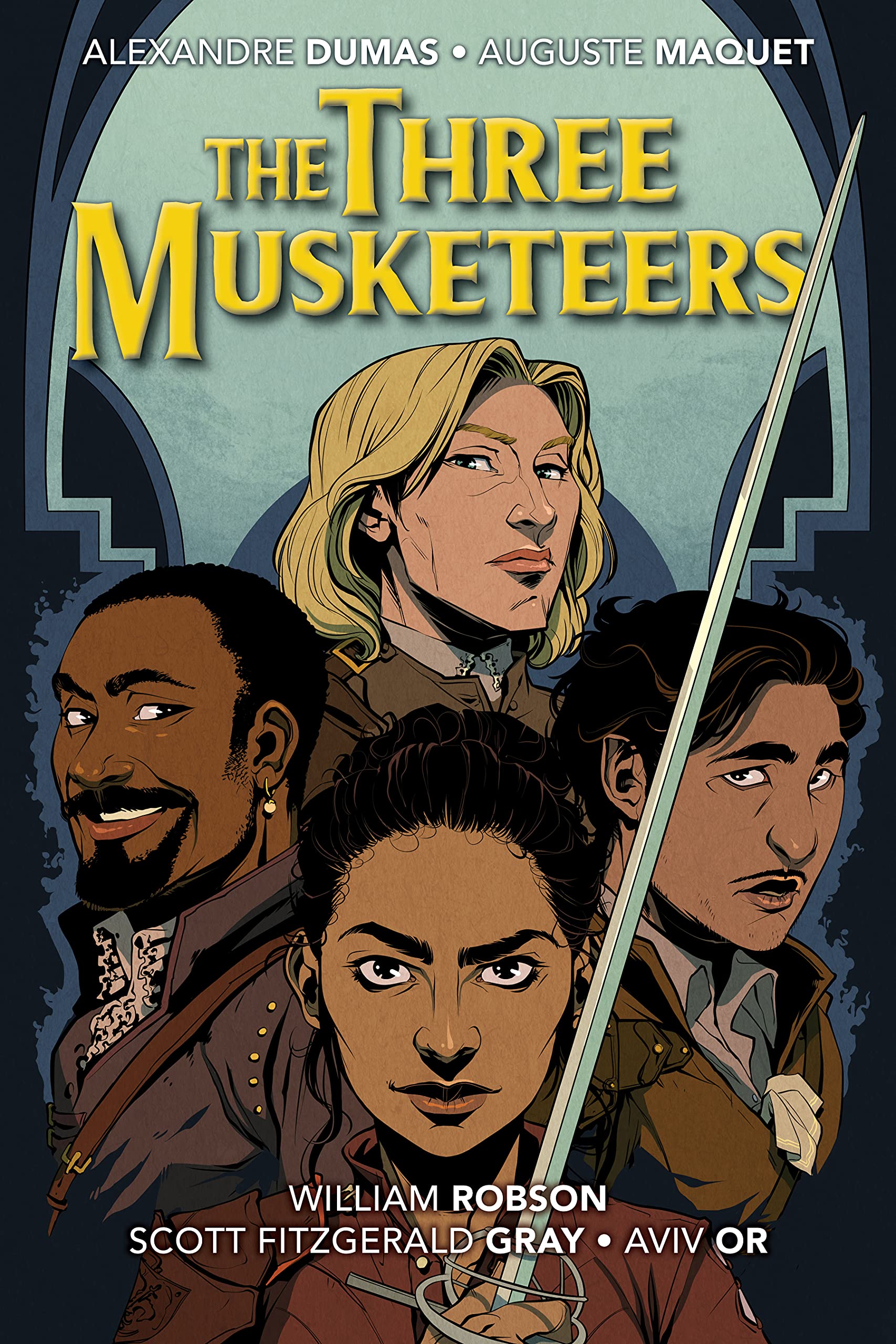 The Three Musketeers Updated, Illustrated, and Unapologetically