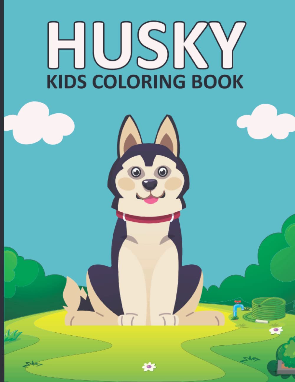 Husky Kids Coloring Book: This Fun &amp; Activity Coloring Book For Kids ...