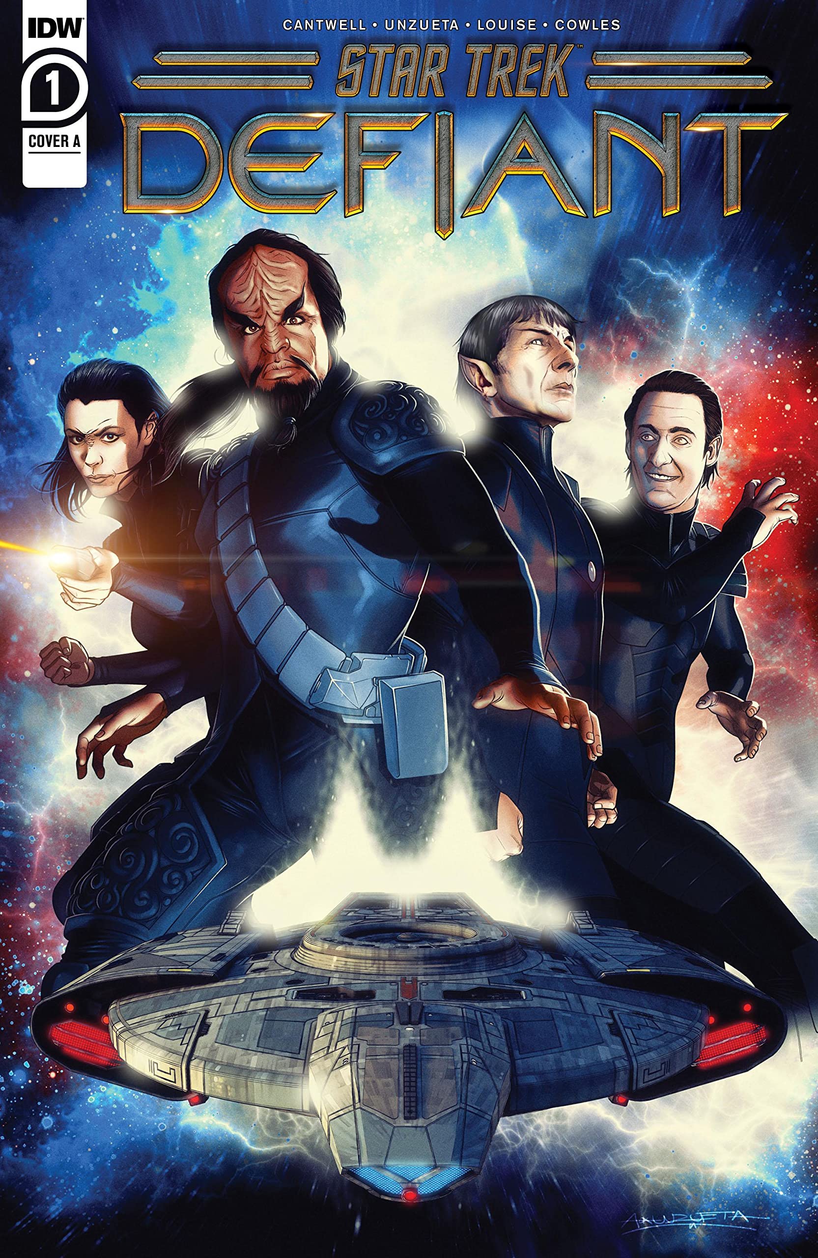 Star Trek: Defiant book cover 1