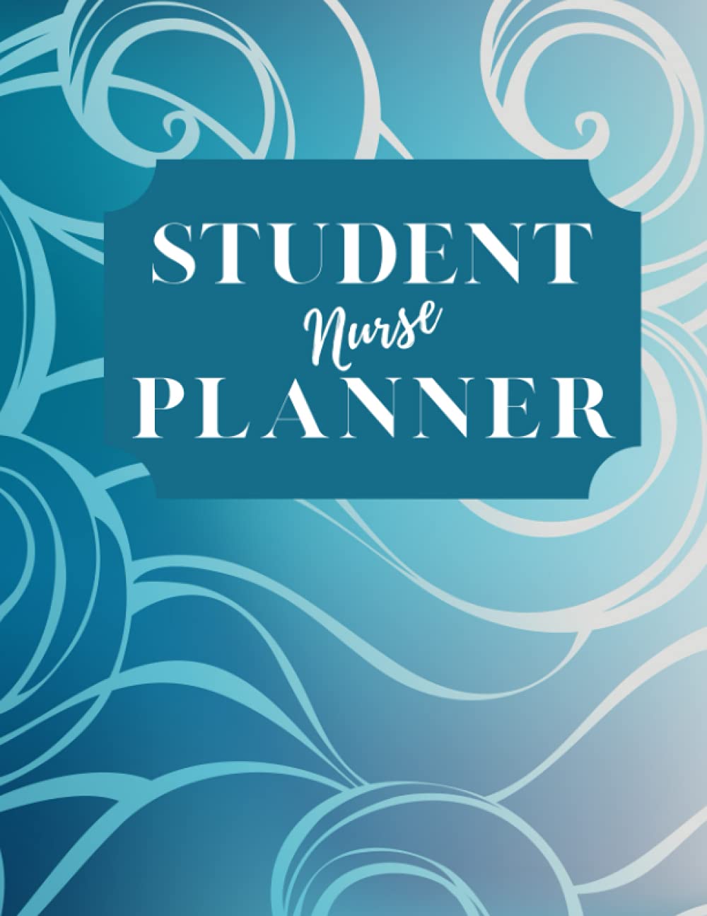 Student Nurse Planner 12 Month Undated Fully Customizable Planner for Nursing Students by Nurse