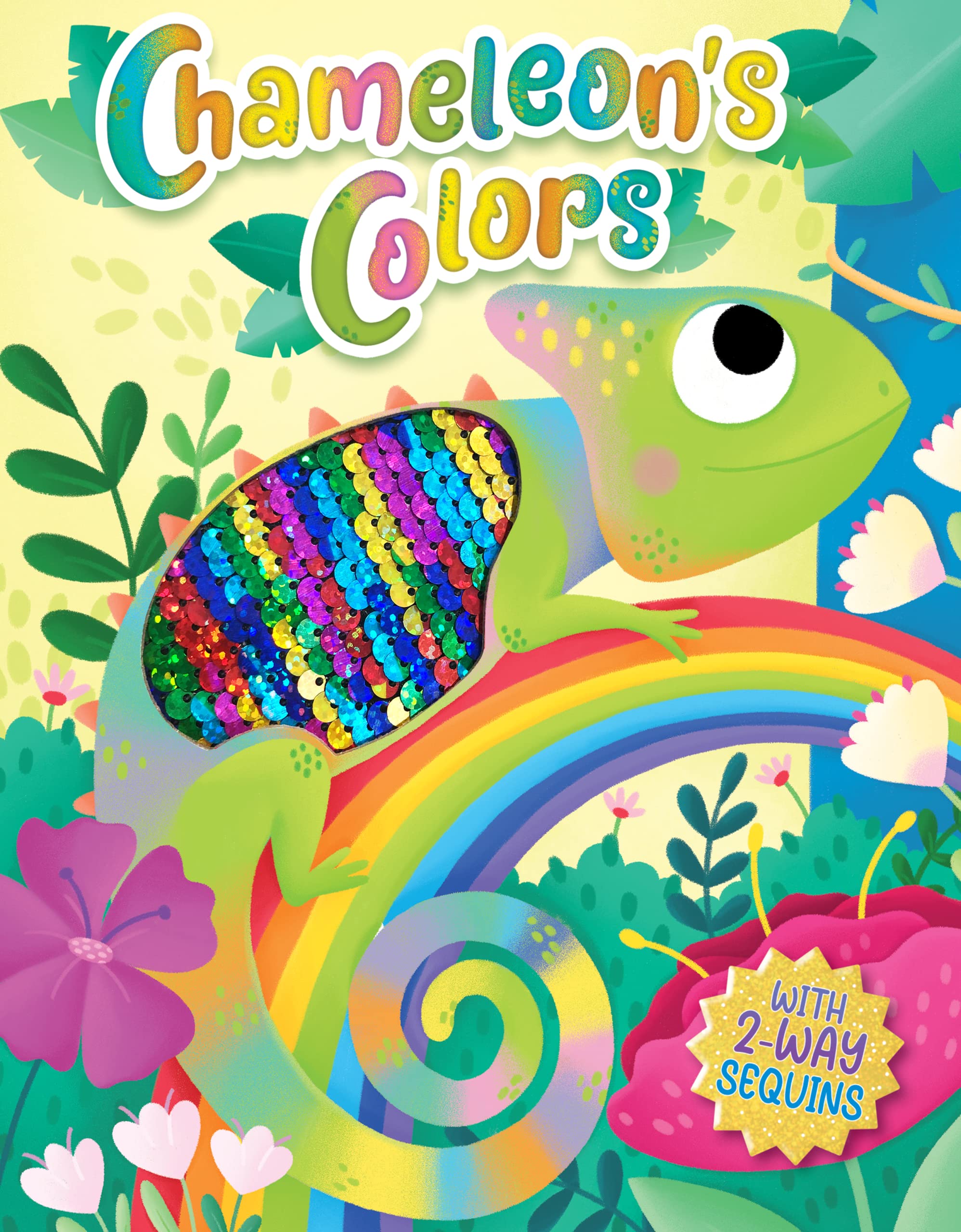 Chameleon's Colors - Children's Touch and Feel Storybook with 2-Way ...