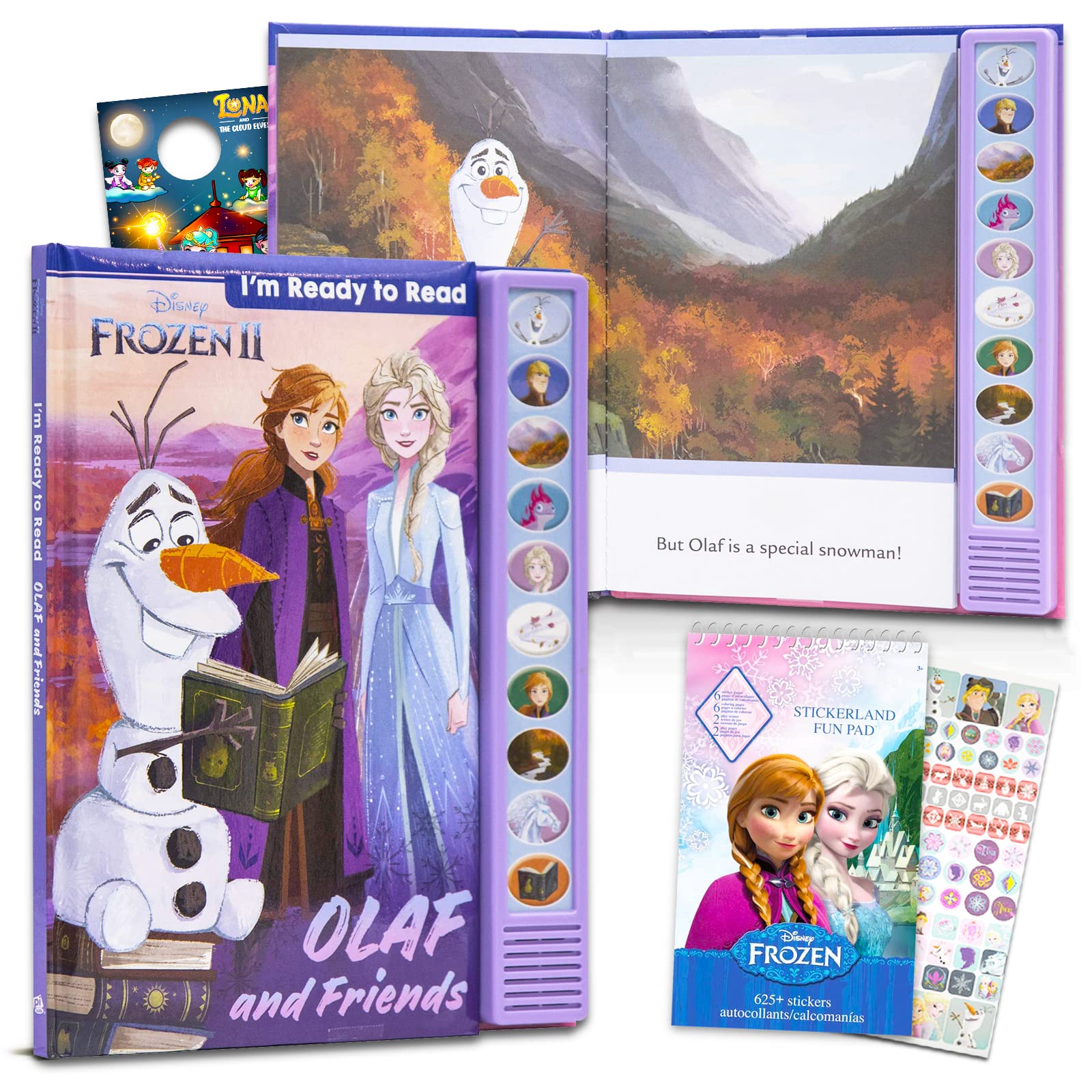Disney Frozen Read Along Storybook with Sound Bundle with Deluxe