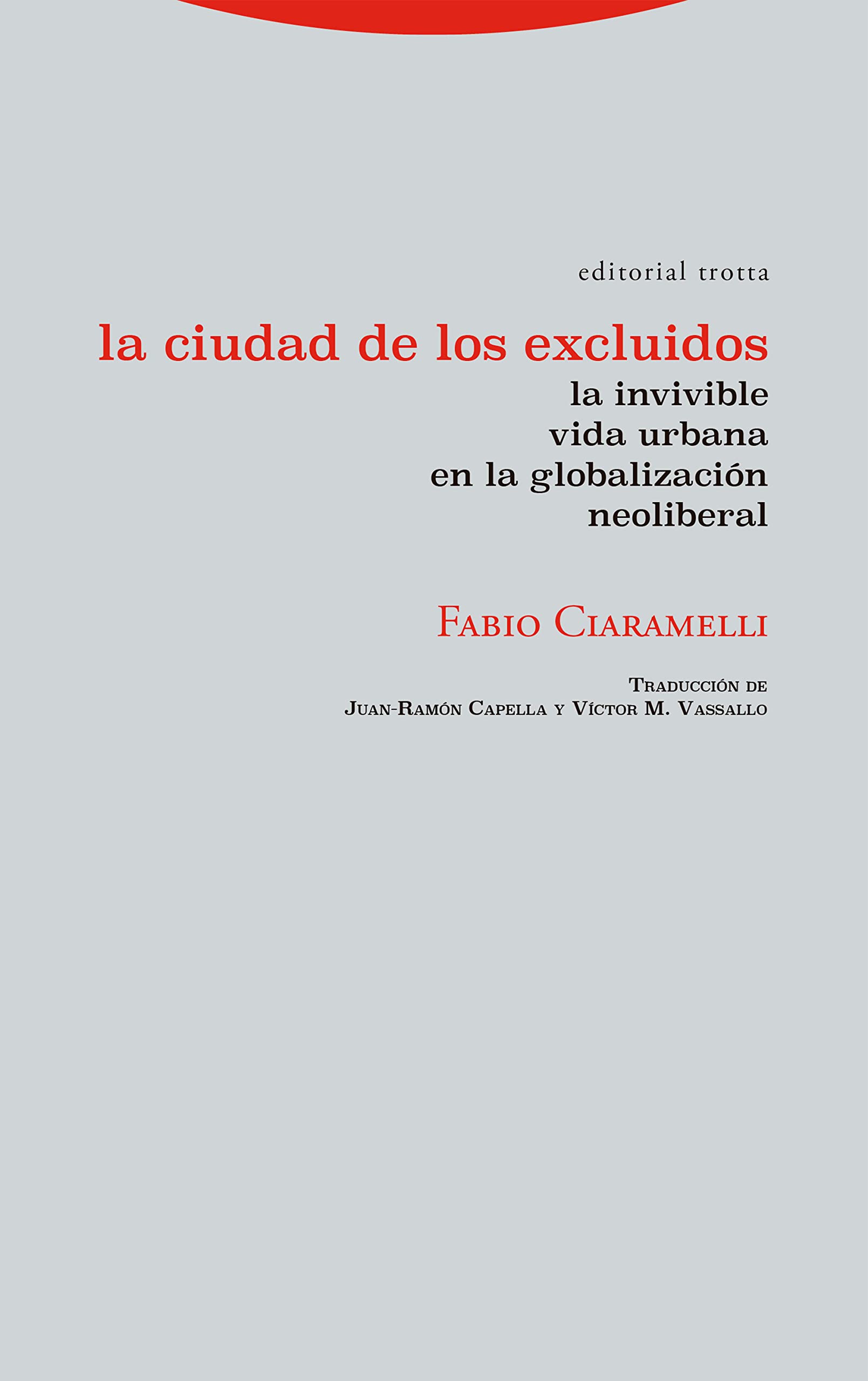 La ciudad de los excluidos book cover