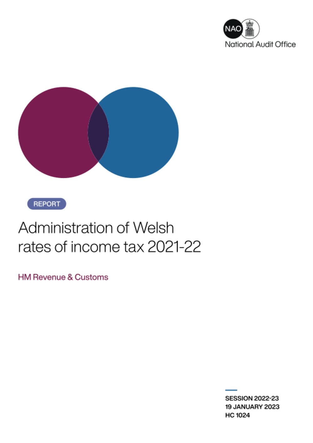 Administration of Welsh rates of tax 202122 by National Audit