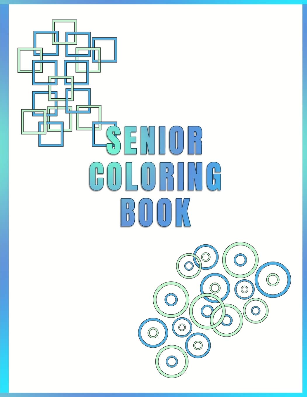 Senior Coloring book: Easy dementia and Alzheimer colouring book for ...