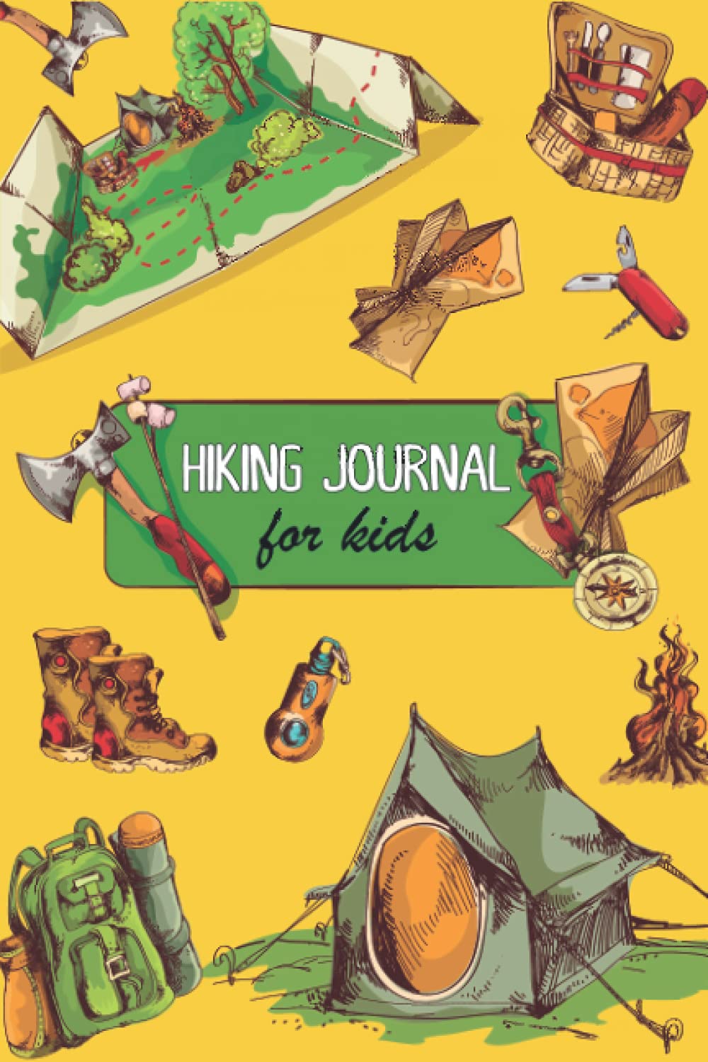Hiking Journal for Kids Hiking Journal Trail Log Book with Prompts