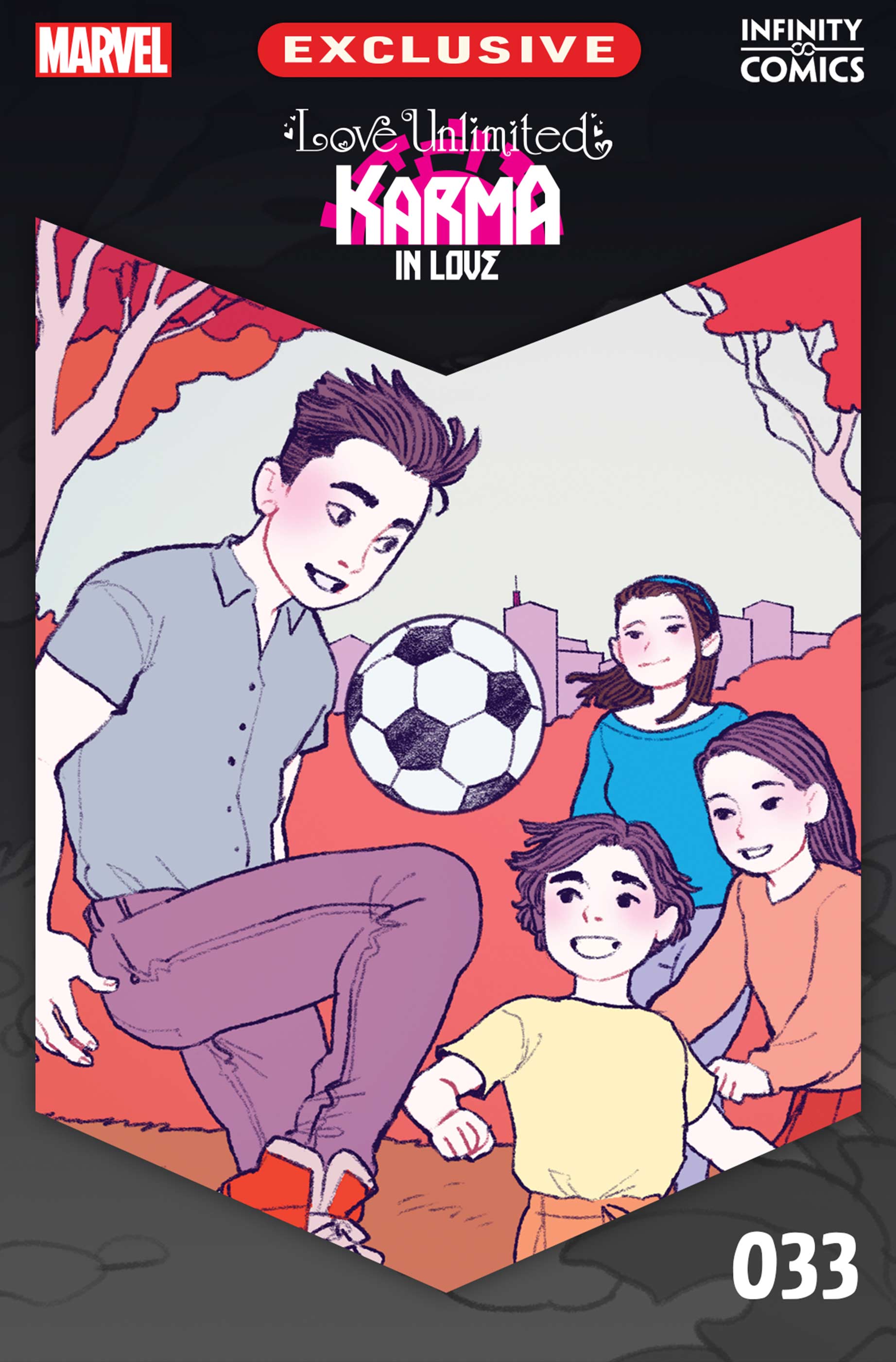 Love Unlimited Infinity Comic book cover 1