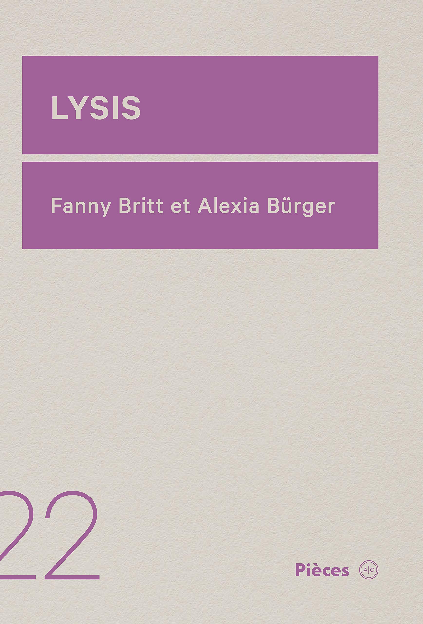 Lysis (French Edition) by Fanny Britt Goodreads