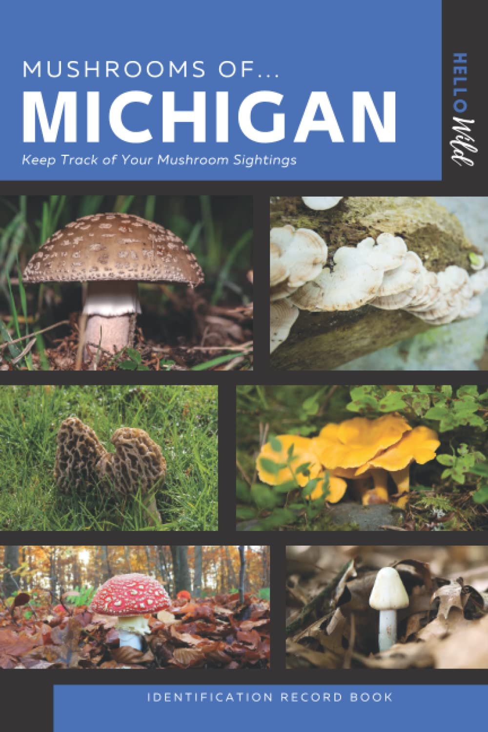 Mushrooms of Michigan Identification Record Book A Simple Take Along