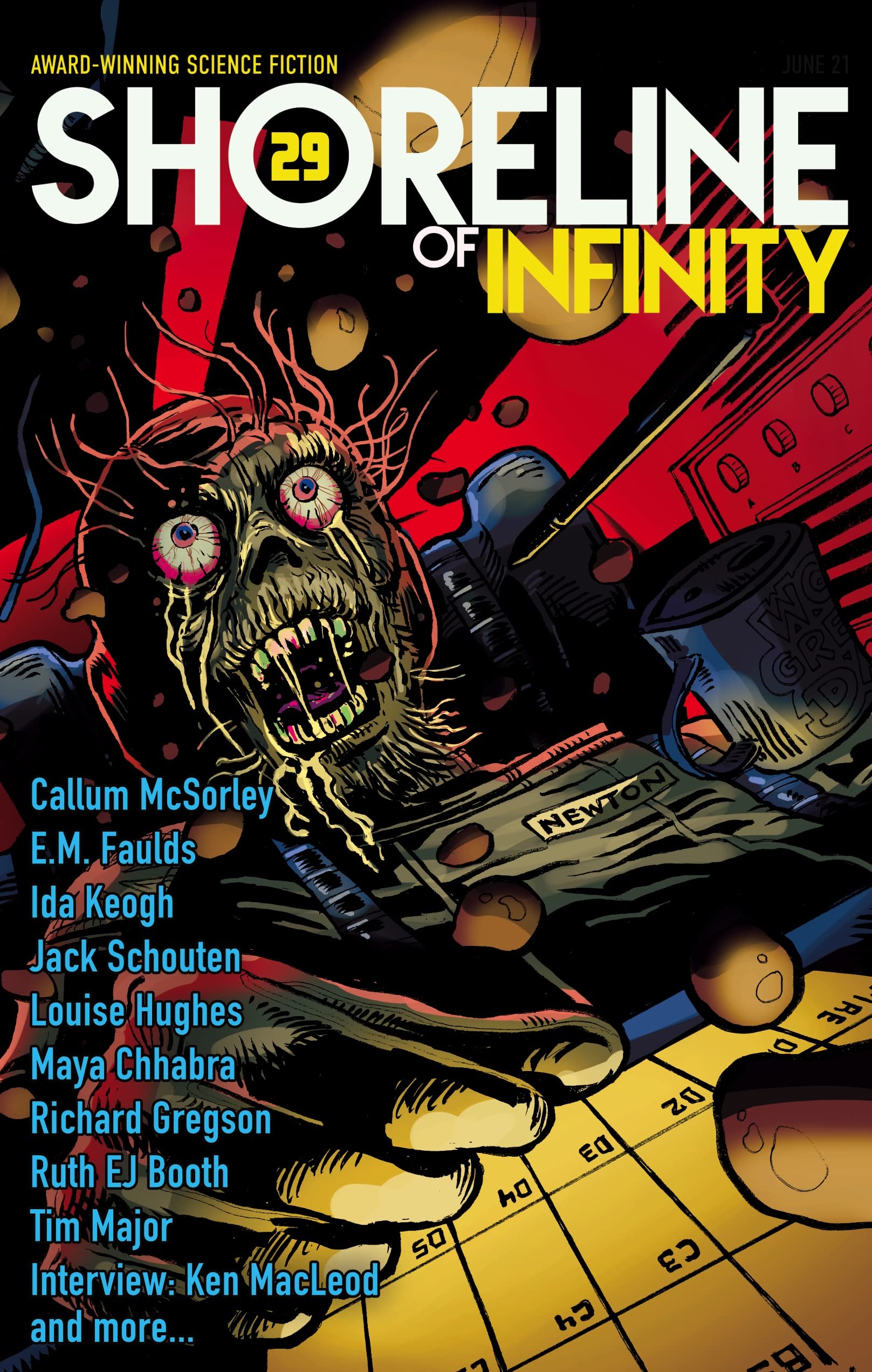 Shoreline of Infinity, Issue 29, December 2021 book cover