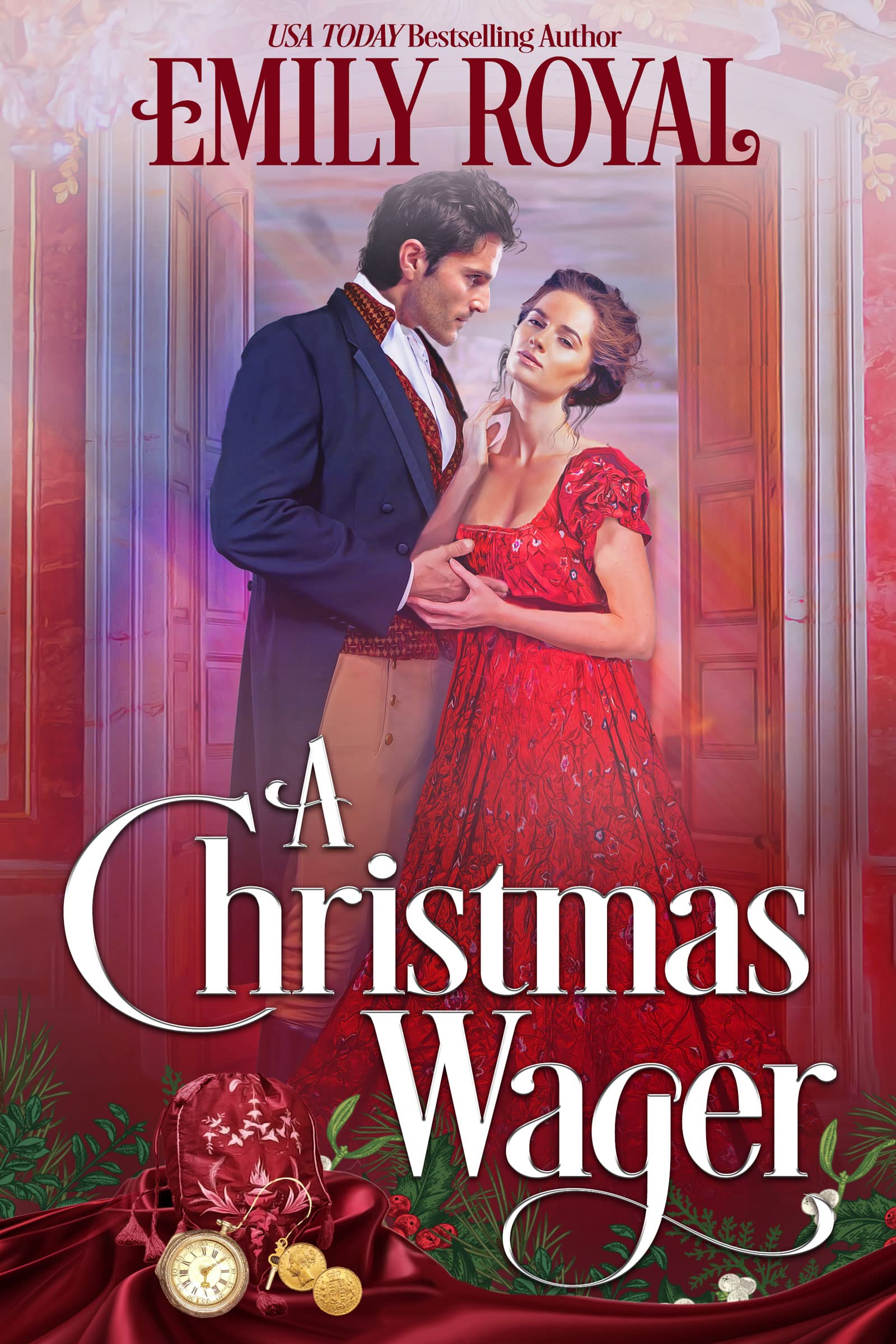 A Christmas Wager book cover
