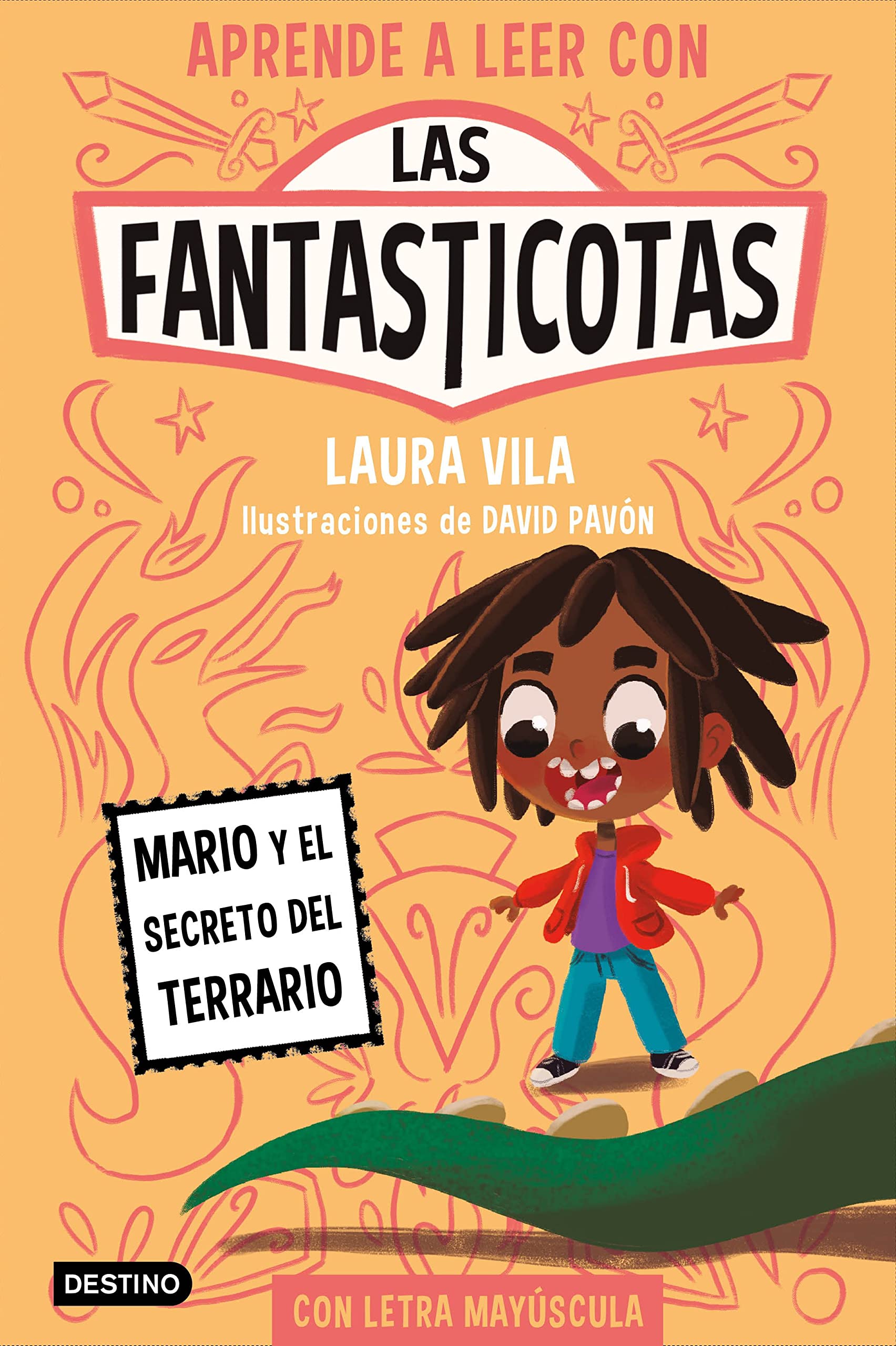 Aprende a leer con Las Fantasticotas 2. Mario y el secreto del terrario: En letra MAYÚSCULA para aprender a leer