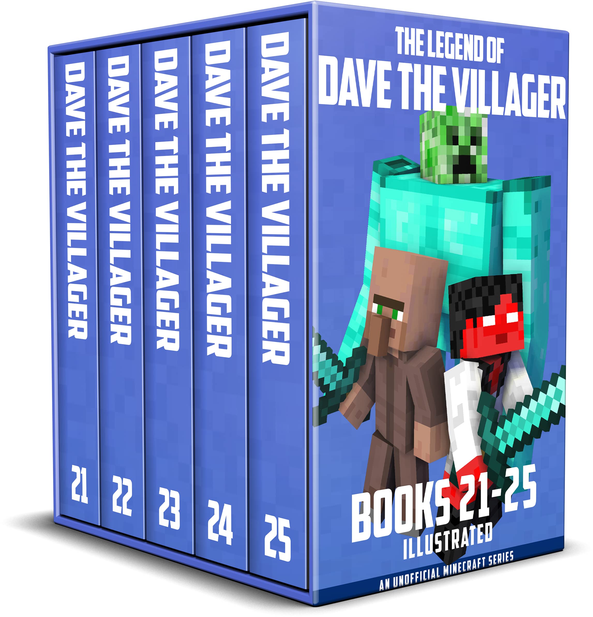 The Legend of Dave the Villager Books 21–25: an unofficial Minecraft series