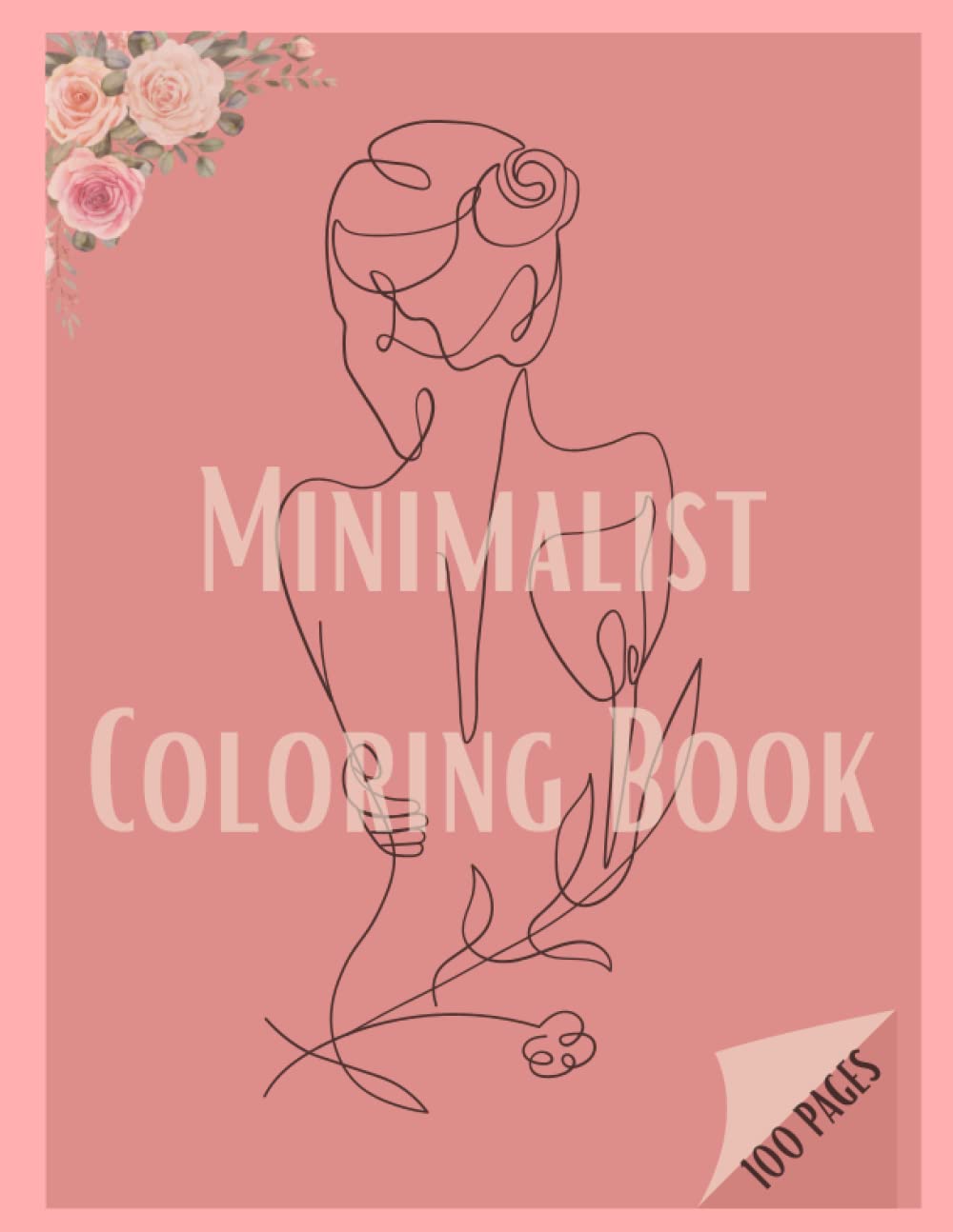 Elegant Lines Art Aesthetic Minimalist Coloring Book : healthy and good