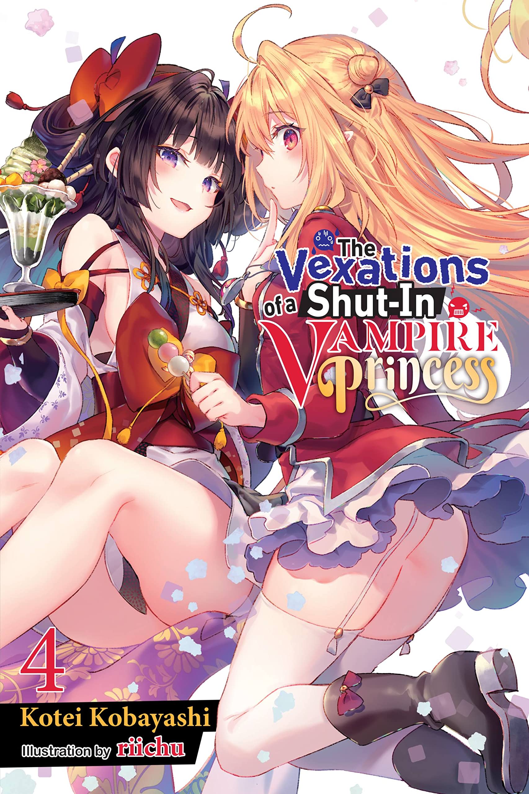 The Vexations of a Shut-In Vampire Princess, Vol. 4 (light novel) (The Vexations of a Shut-In Vampire Princess