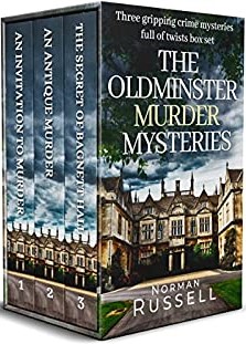 The Oldminster Murder Mysteries Books 1–3: An Invitation to Murder / An Antique Murder / The Secret of Bagnett Hall