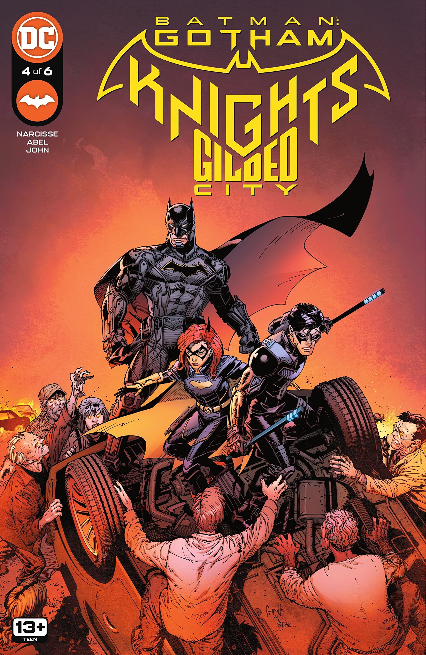 Batman: Gotham Knights - Gilded City book cover 3