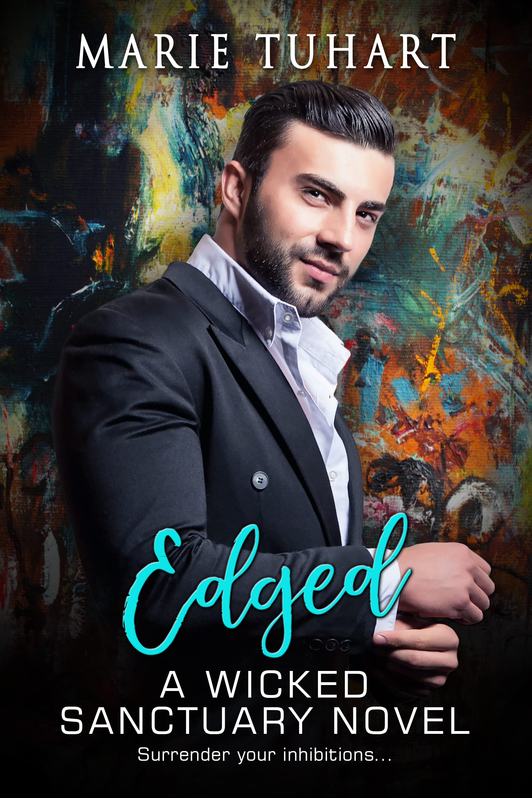 Edged book cover