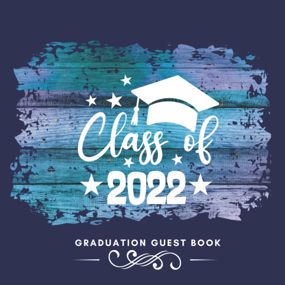 Class of 2022 Graduation guest book Sign In Photo Keepsake Graduation