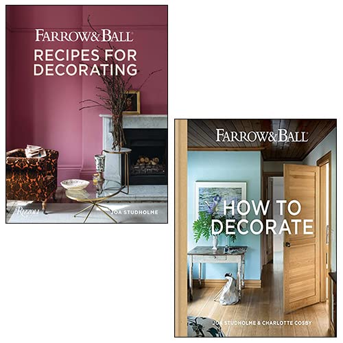 Farrow & Ball How to Decorate, Farrow and Ball Recipes for Decorating 2 Books Collection Set