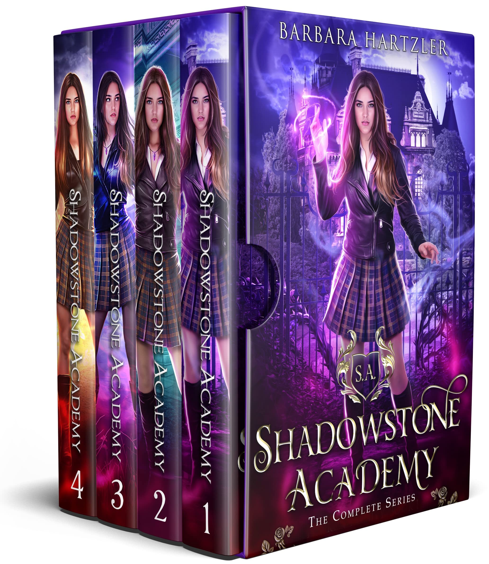 Shadowstone Academy Boxset: The Complete Series (Books 1-4)